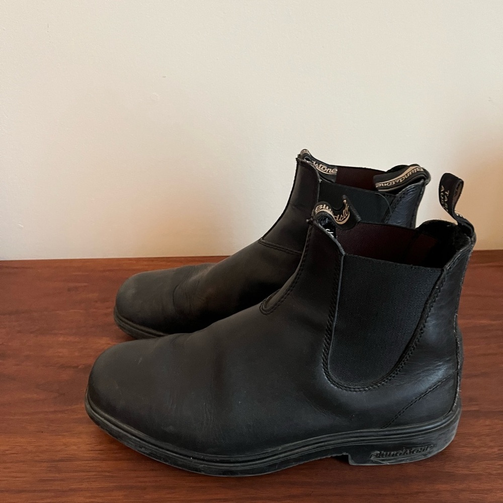 Blundstone Men's Black Leather Boots